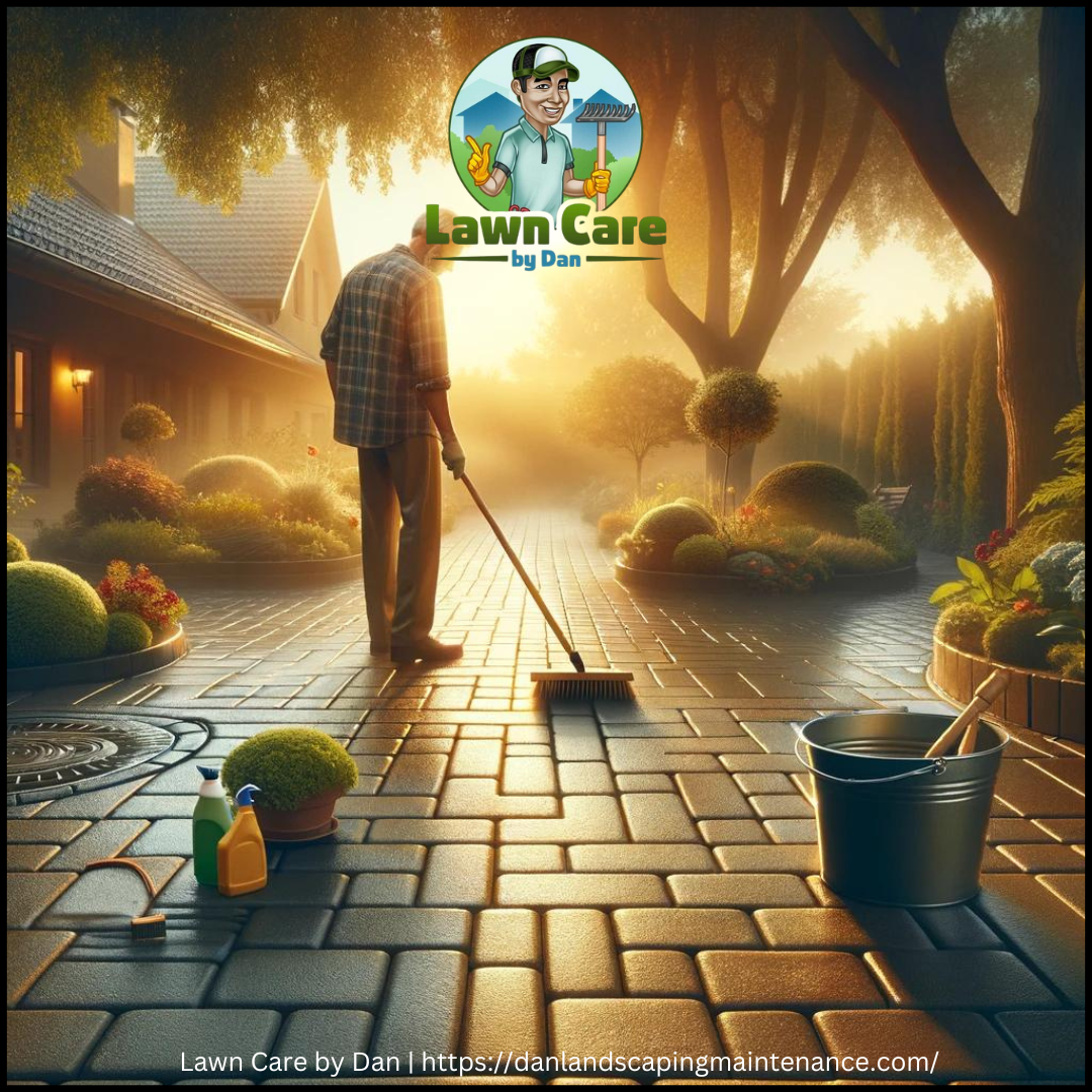 Cleaning Patio Pavers Lawn Care by Dan