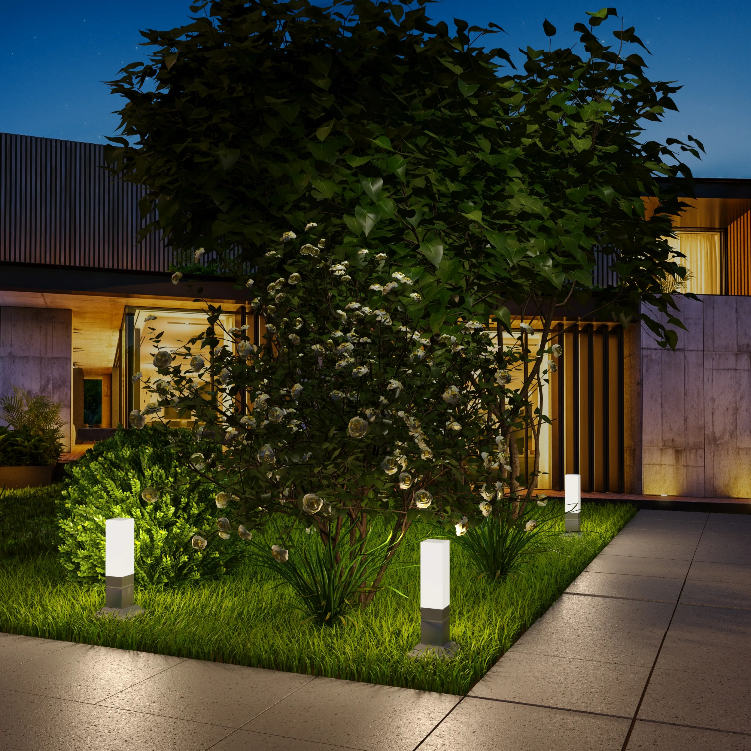 Residential Landscape Lighting in Livingston Mountain, WA